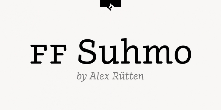 FF Suhmo font preview