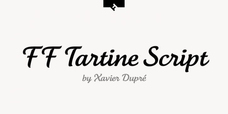 FF Tartine Script font preview