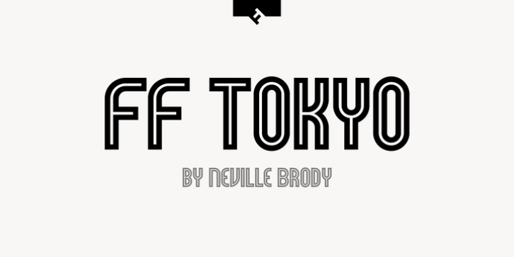 FF Tokyo font preview