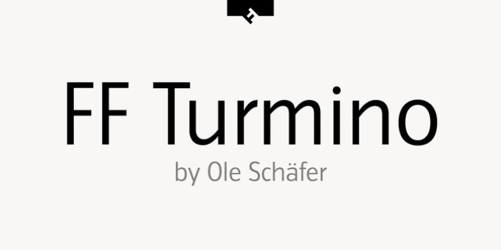 FF Turmino font preview