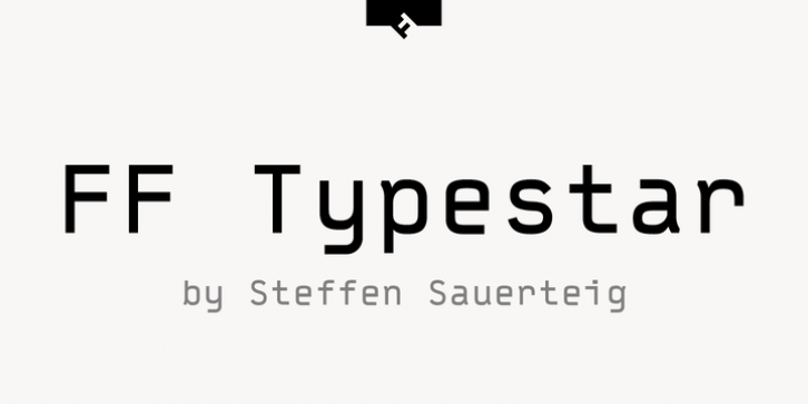 FF TypeStar OCR font preview