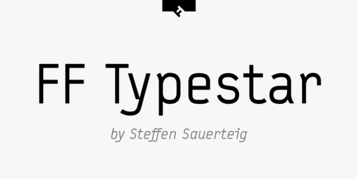 FF TypeStar font preview