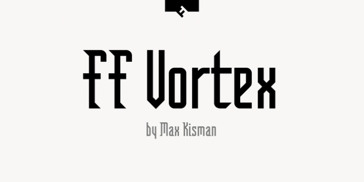 FF Vortex font preview