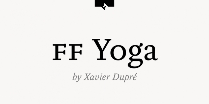 FF Yoga Pro font preview