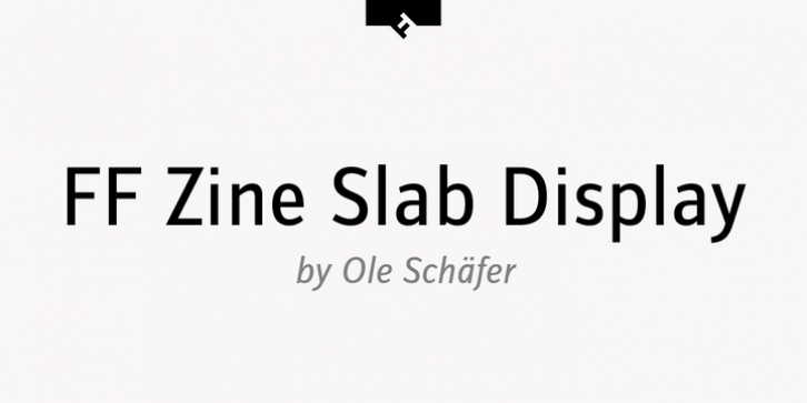 FF Zine Slab Display font preview