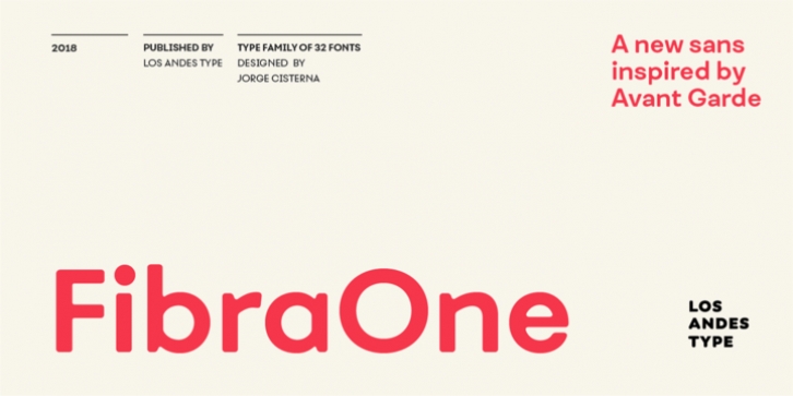 Fibra One font preview