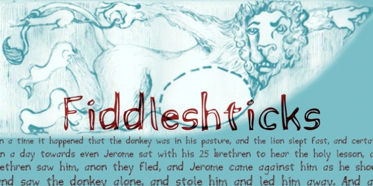 Fiddleshticks font preview