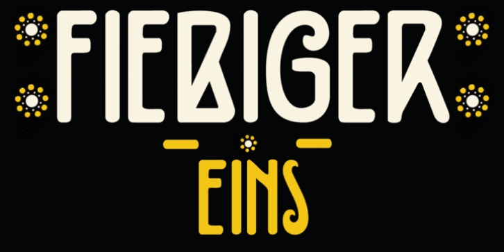 Fiebiger Eins font preview