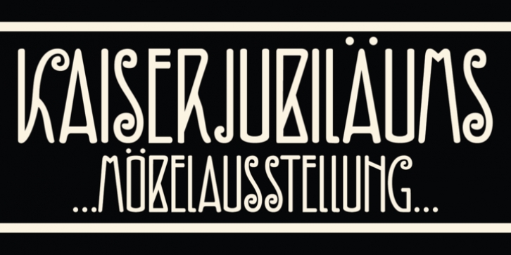 Fiebiger Zwei font preview