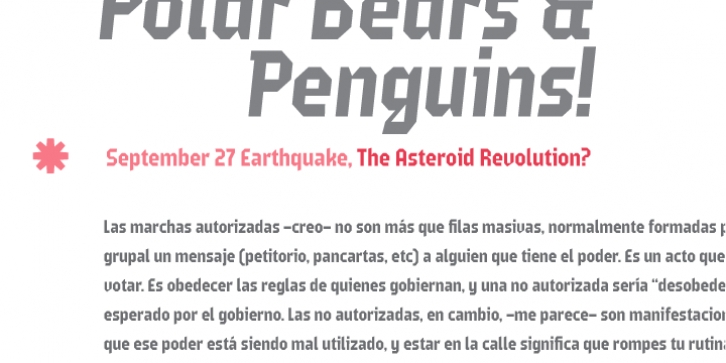 Fierro font preview