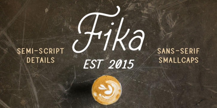 Fika font preview