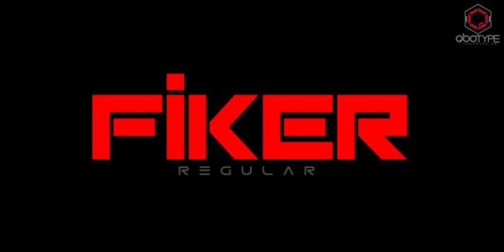 Fiker font preview