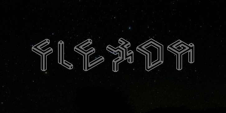 Flexor font preview