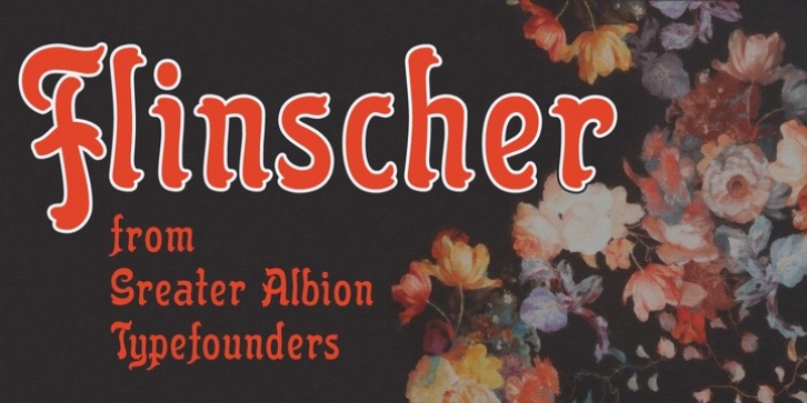 Flinscher font preview