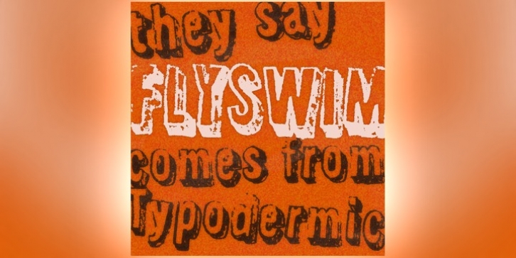 Flyswim font preview