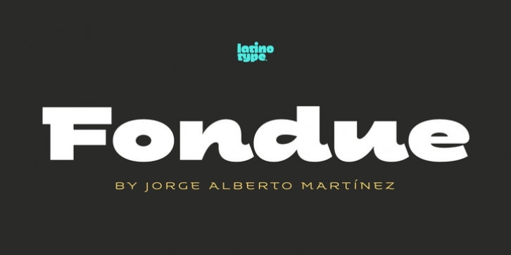 Fondue font preview