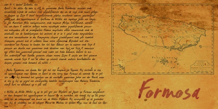 Formosa font preview