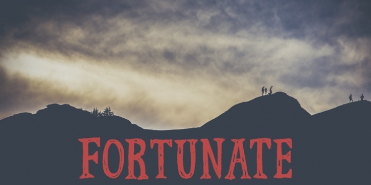 Fortunate font preview