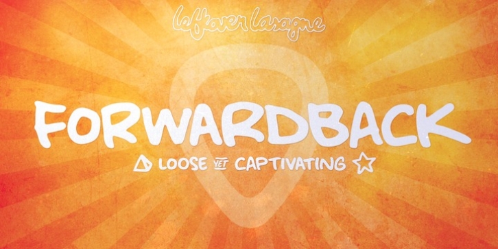 Forwardback LL font preview