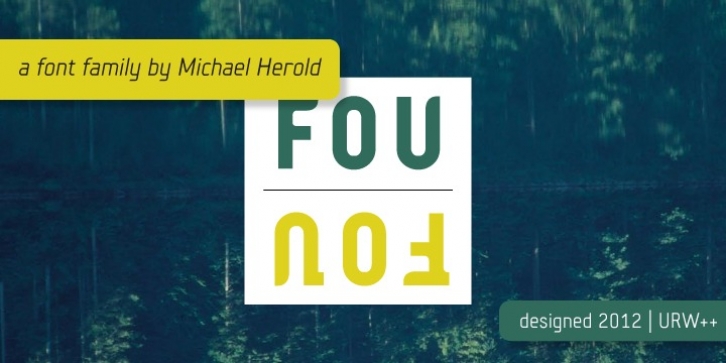 Fou Pro font preview