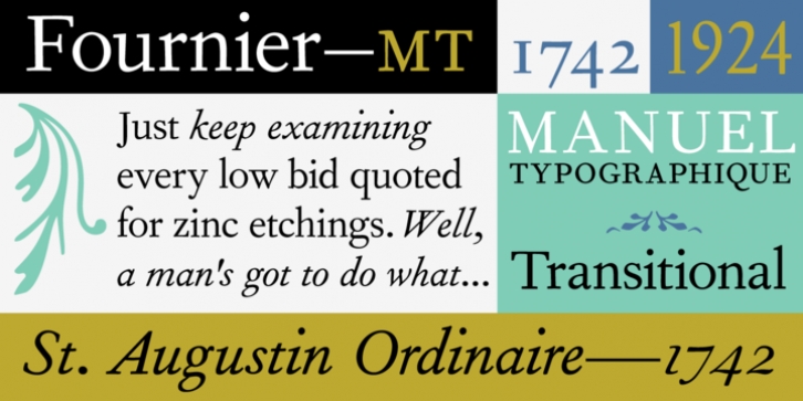 Fournier font preview