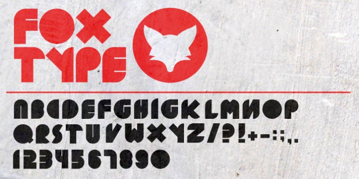 Fox font preview