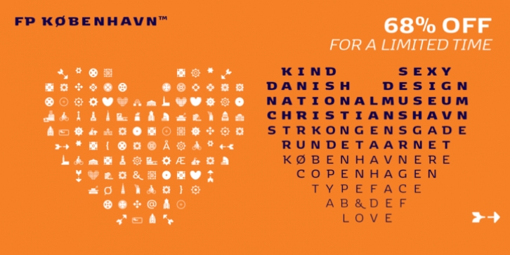 FP Kobenhavn font preview