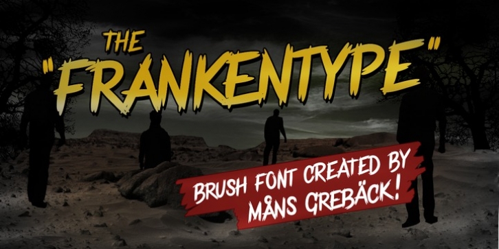 Frankentype font preview