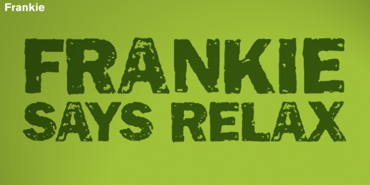 Frankie font preview