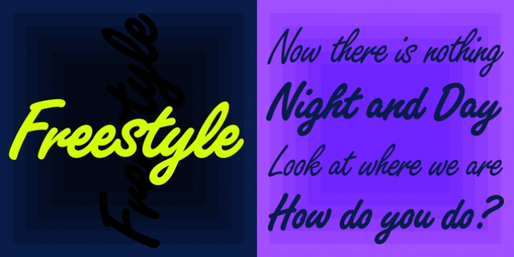 Freestyle Script font preview