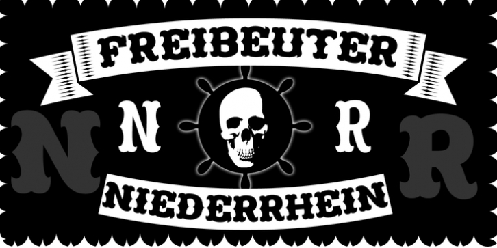 Freibeuter NR font preview