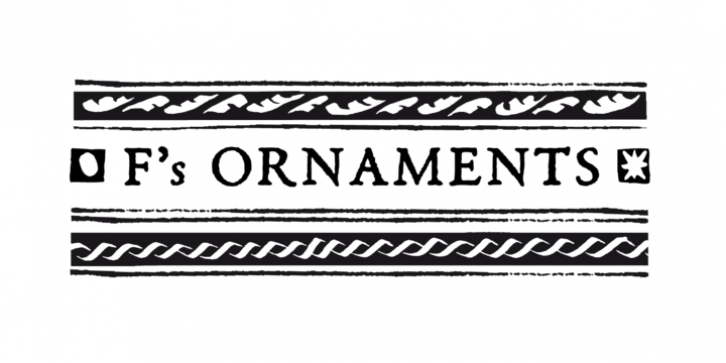 Fs Ornaments font preview