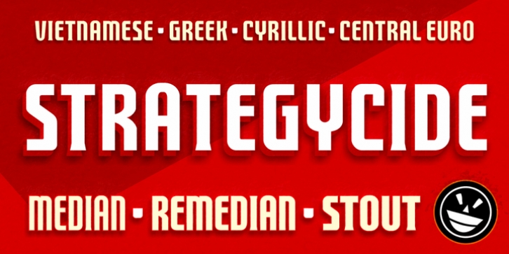 FTY Strategycide font preview