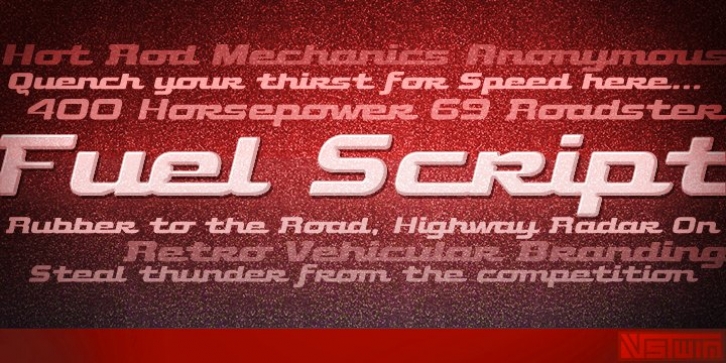 Fuel Script font preview