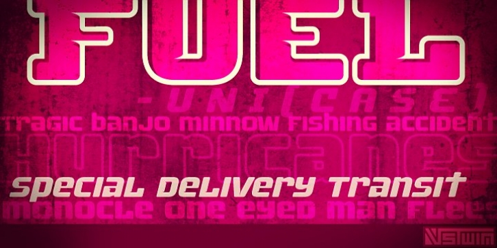 Fuel Uni font preview