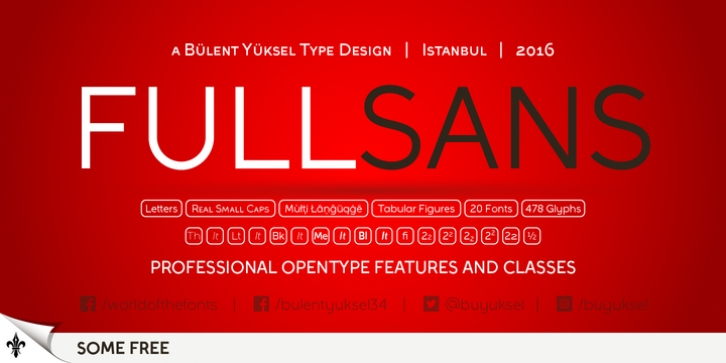 Full Sans font preview