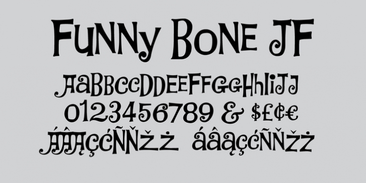 Funny Bone JF font preview