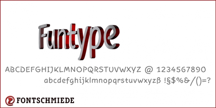 Funtype font preview