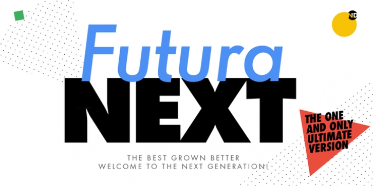 Futura Next font preview