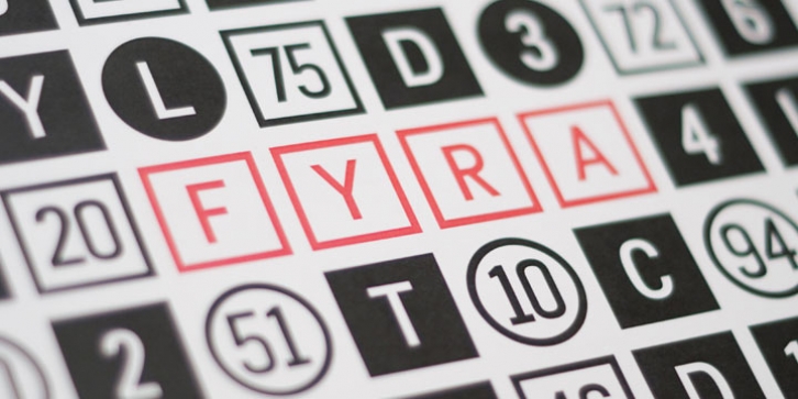 Fyra font preview