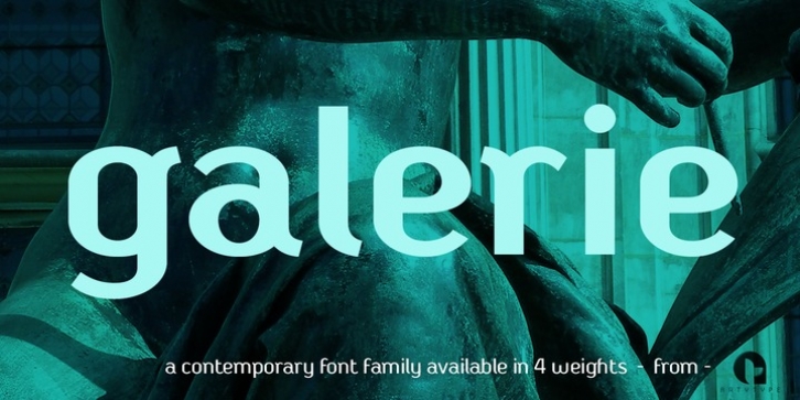 Galerie font preview
