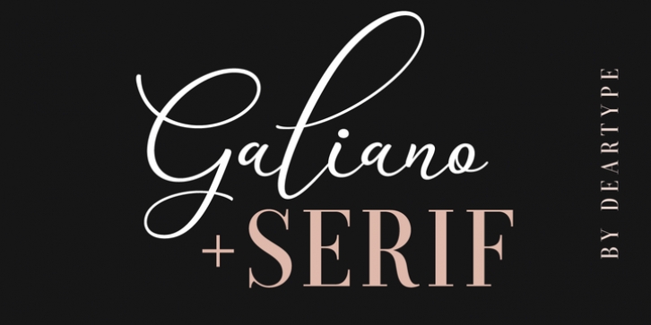 Galiano font preview