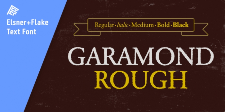 Garamond Rough Pro font preview