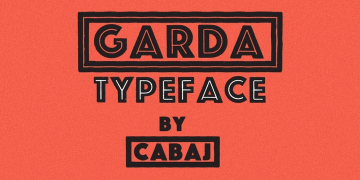 Garda font preview