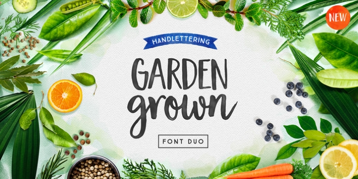 Garden Grown font preview