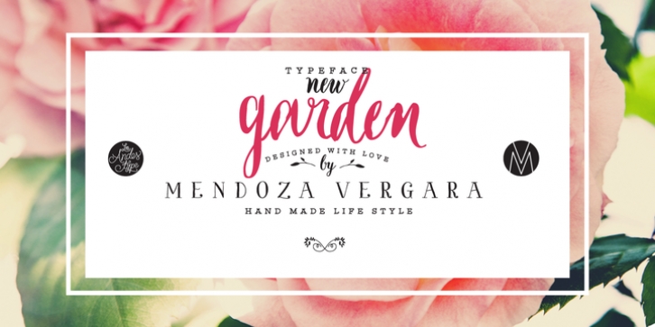 Garden font preview