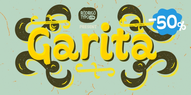 Garita font preview