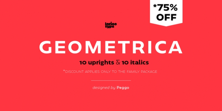 Geometrica font preview