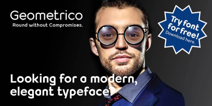 Geometrico font preview