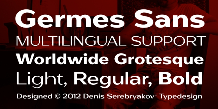 Germes Sans font preview